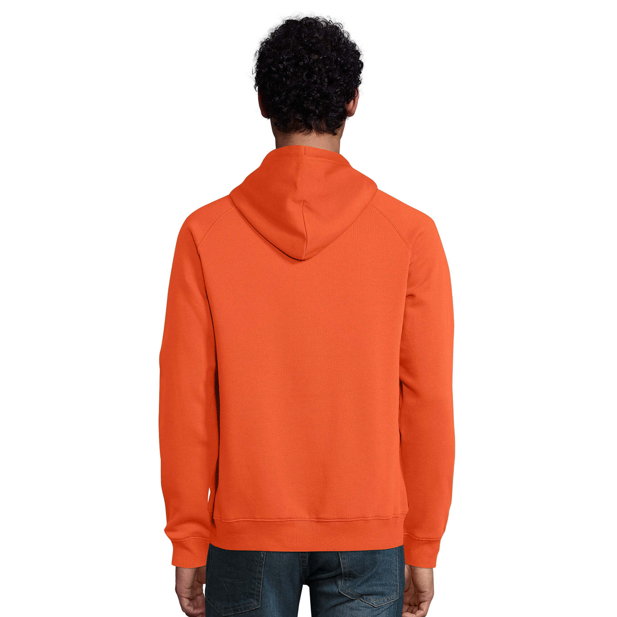 Sweat À Capuche STELLAR Adulte (Orange Brûlé) 2/4