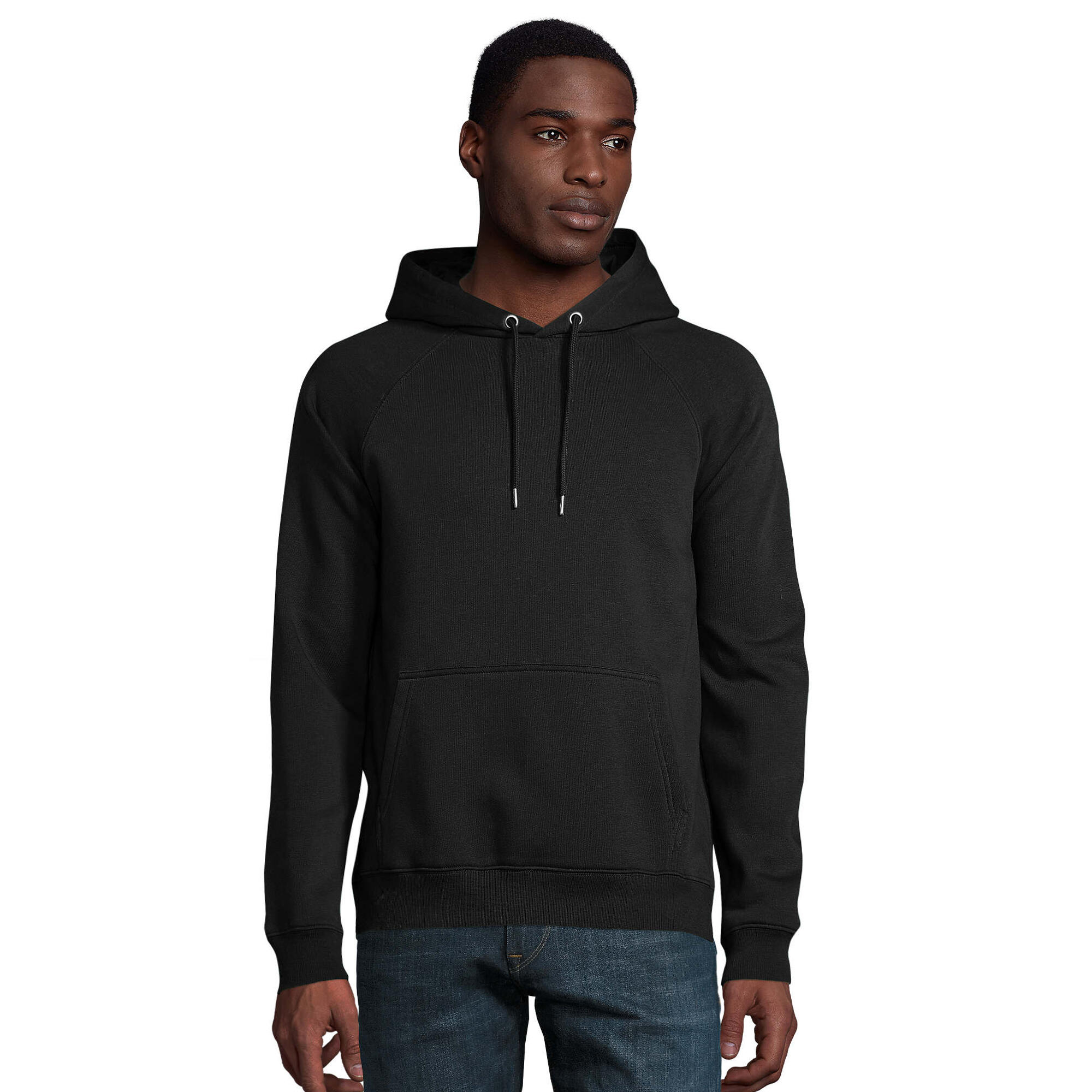 Sol's - Sweat À Capuche Stellar Adulte (noir) - Polaire - Noir - Decathlon