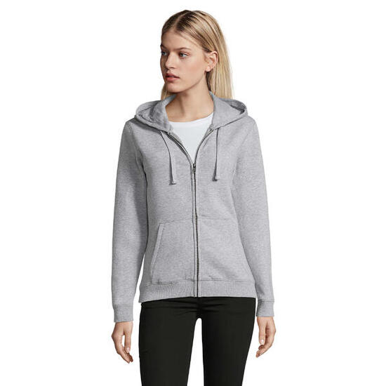 Veste À Capuche SPIKE Femme (Gris Chiné Chiné)