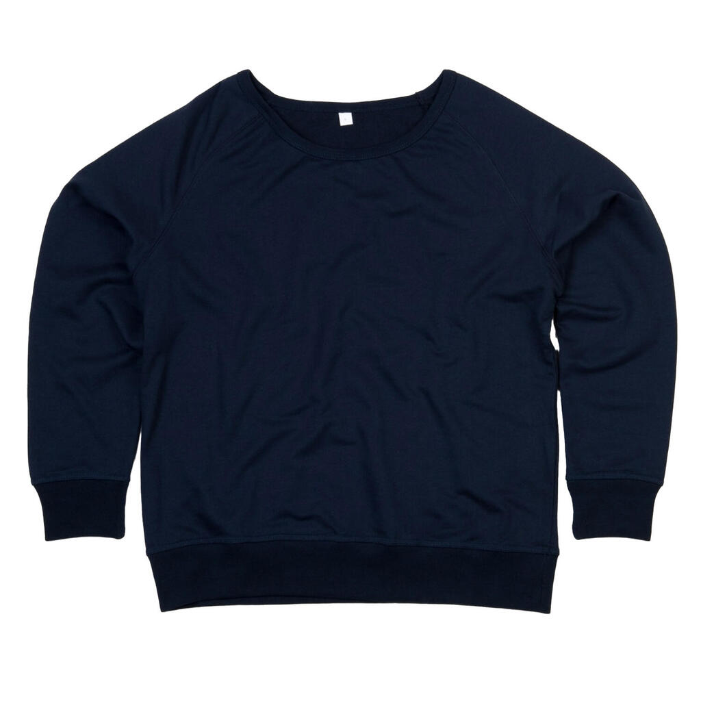 Womens/Ladies Favourite Plain Sweatshirt (Navy)