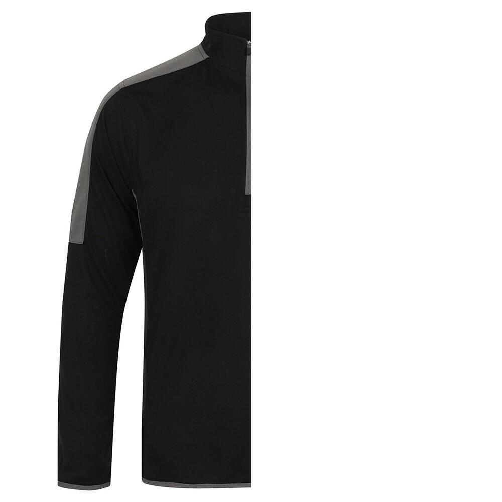 Abrigo Térmico Diseño Detalle en Contraste para Adultos Unisex Negro, Gris 2/2