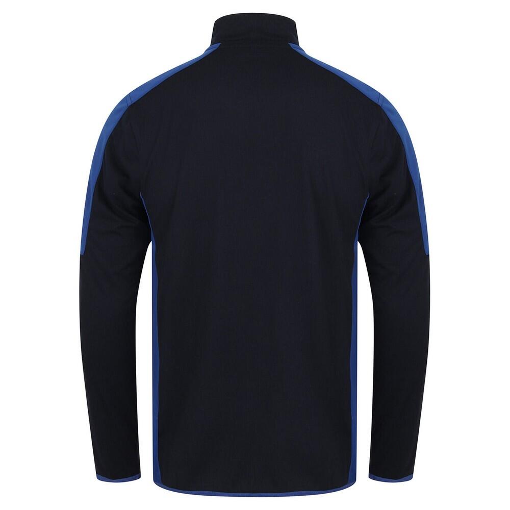 Haut De Sport Motif/style Détail Contrasté Adulte (Bleu Marine / Bleu Roi) 2/4