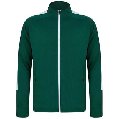 Gebreide uniseks volwassen track top (marine)