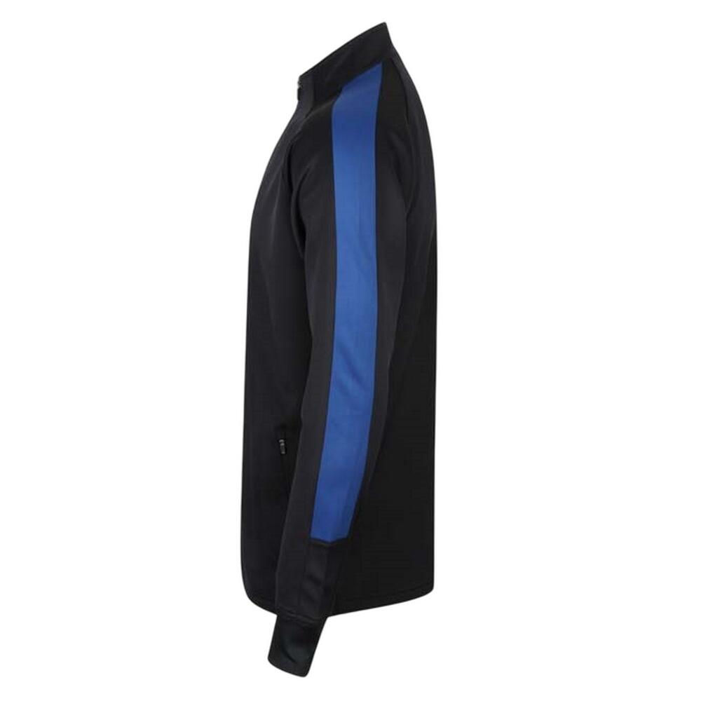 Camisola de malha unissexo para adultos (Azul Marinho / Azul Real) 3/3