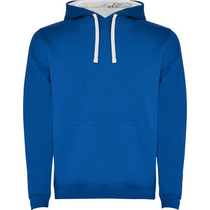Sweat À Capuche URBAN Homme (Bleu Roi / Blanc)