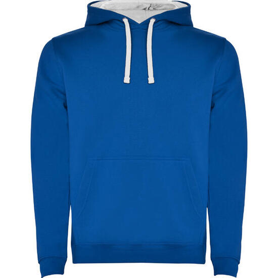 Sweat À Capuche URBAN Homme (Bleu Roi / Blanc)