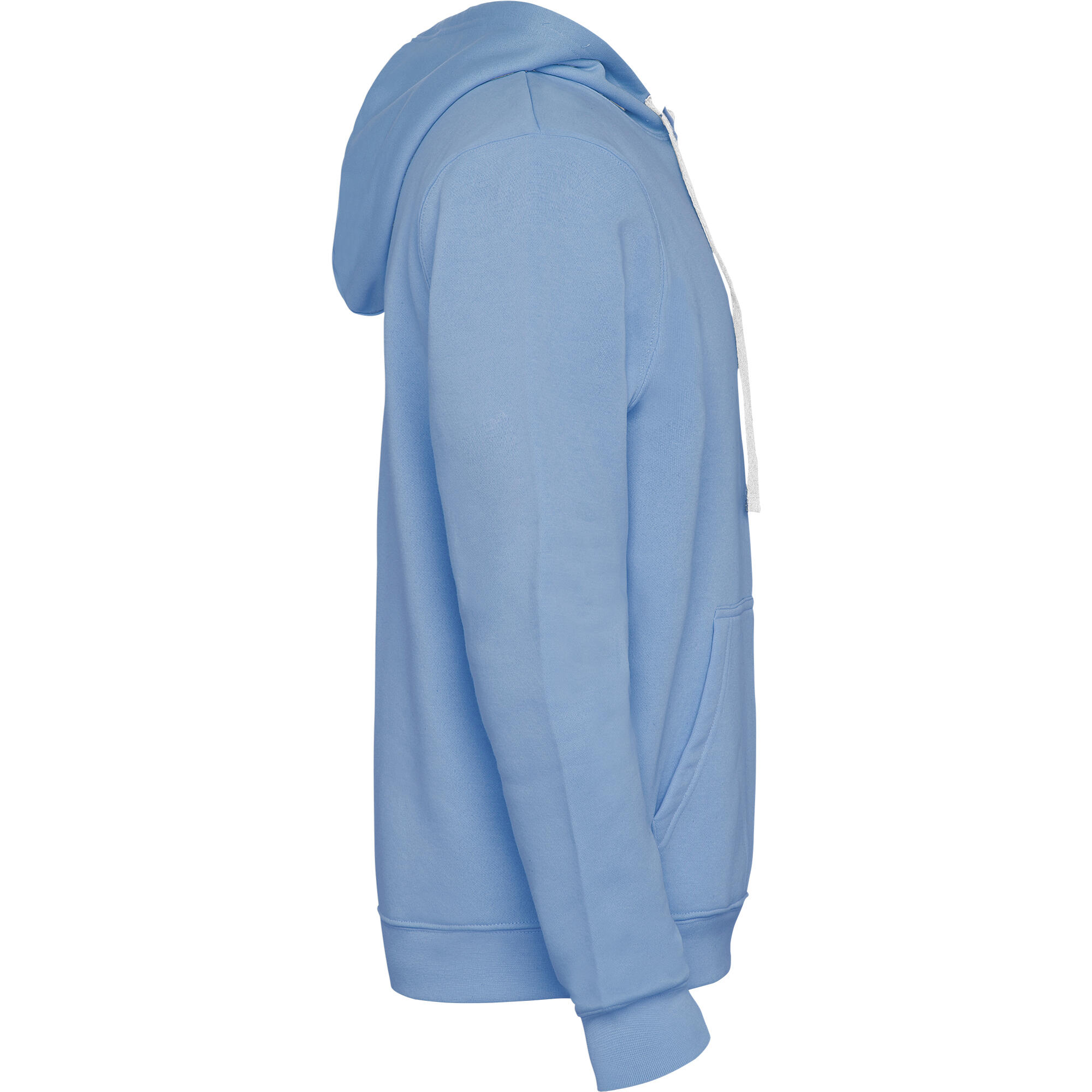 Sweat À Capuche URBAN Homme (Bleu Ciel / Blanc) 3/4