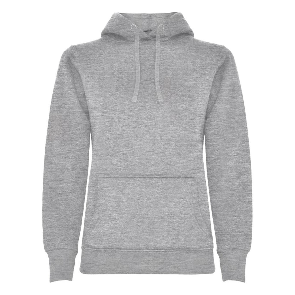 Womens/Ladies Urban Heather Hooded Jumper (Grey)