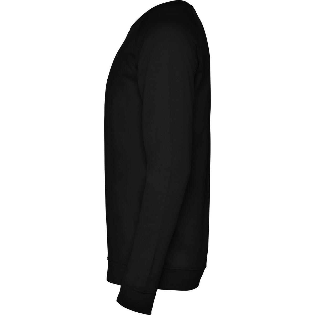 Heren Annapurna Effen Sweatshirt (Zwart) 3/3