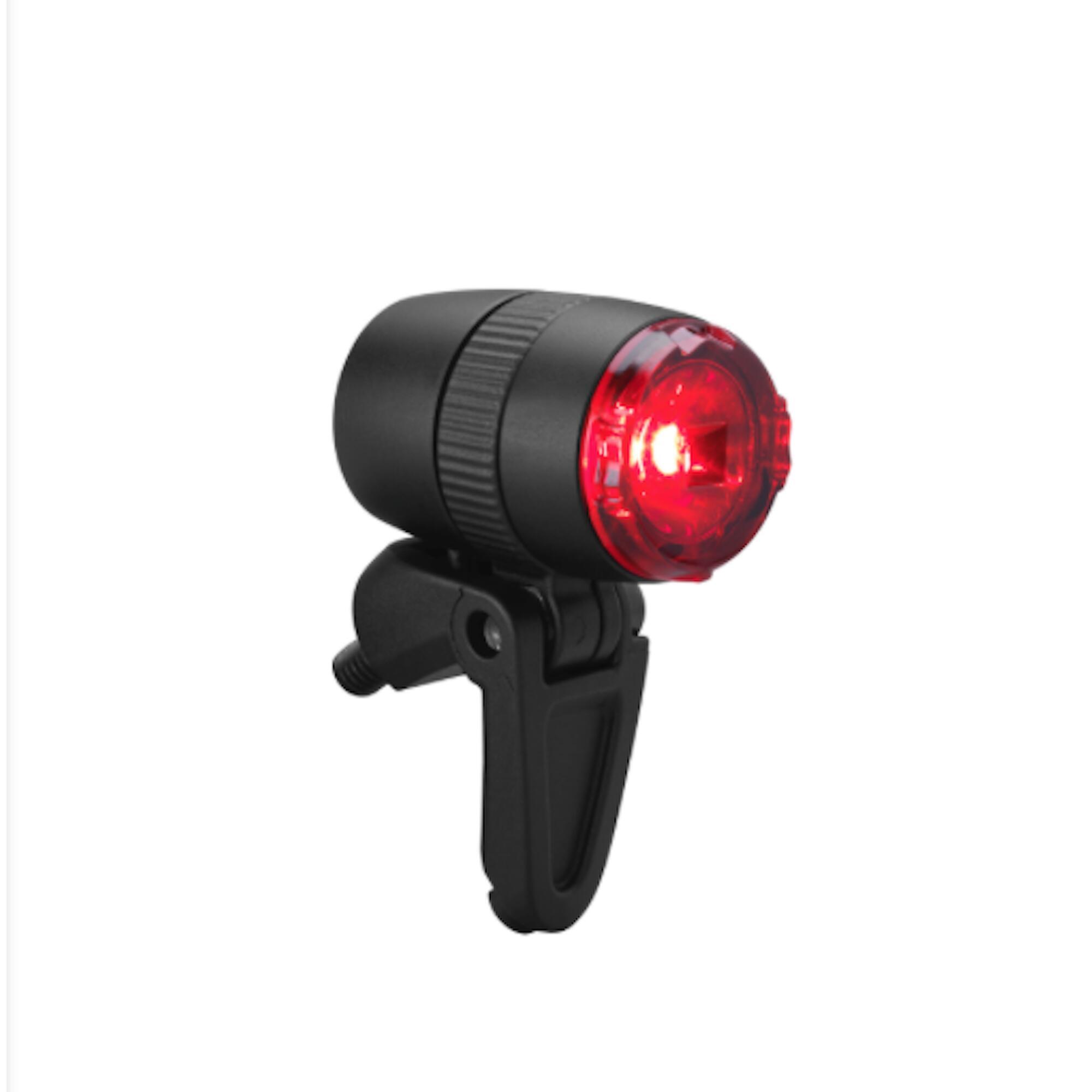 Busch + Müller - Feu Arrière De Vélo Μ Feu De Position, Fixation Au Garde-boue - Dynamo - Noir|rouge - Taille Unique - Decathlon