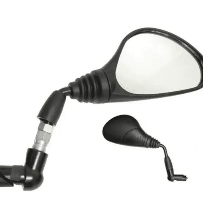 E-Bike Right Hand Long Stem Bar End Fitting Bicycle Mirror