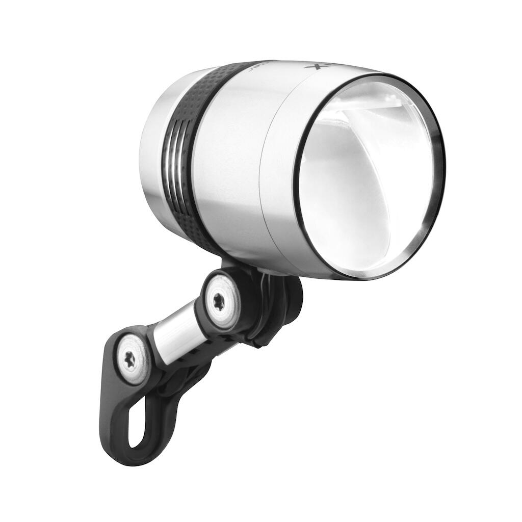 IQ-X 100 Lux Front Dynamo Light Silver