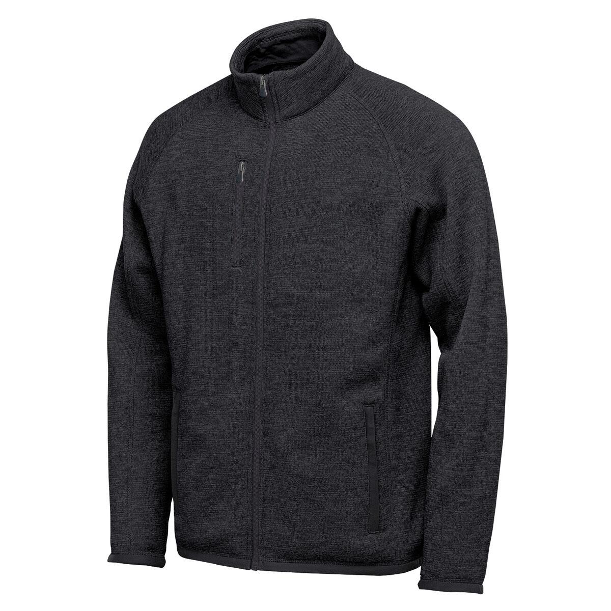 Heren Avalante Fleece Jas (Zwarte Heide) 3/3