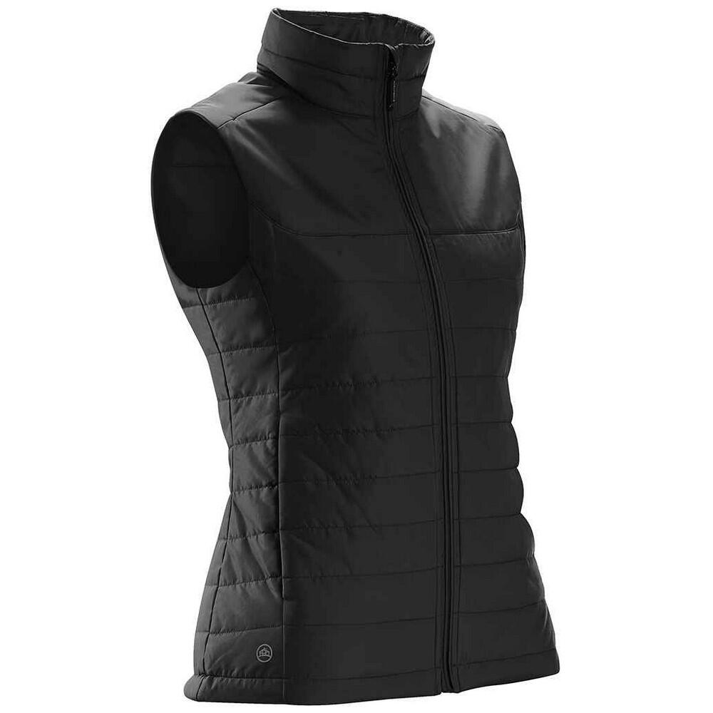 Mulheres/Ladias Nautilus Quilted Gilet (Preto) 3/3