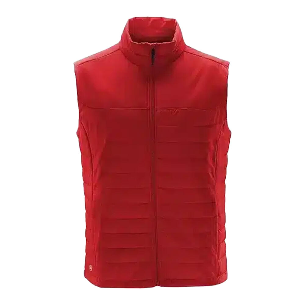 Stormtech - Veste Sans Manches Motif/style Matelassé Nautilus Homme (rouge Vif) - Gilet Sans Manche - Rouge - Decathlon