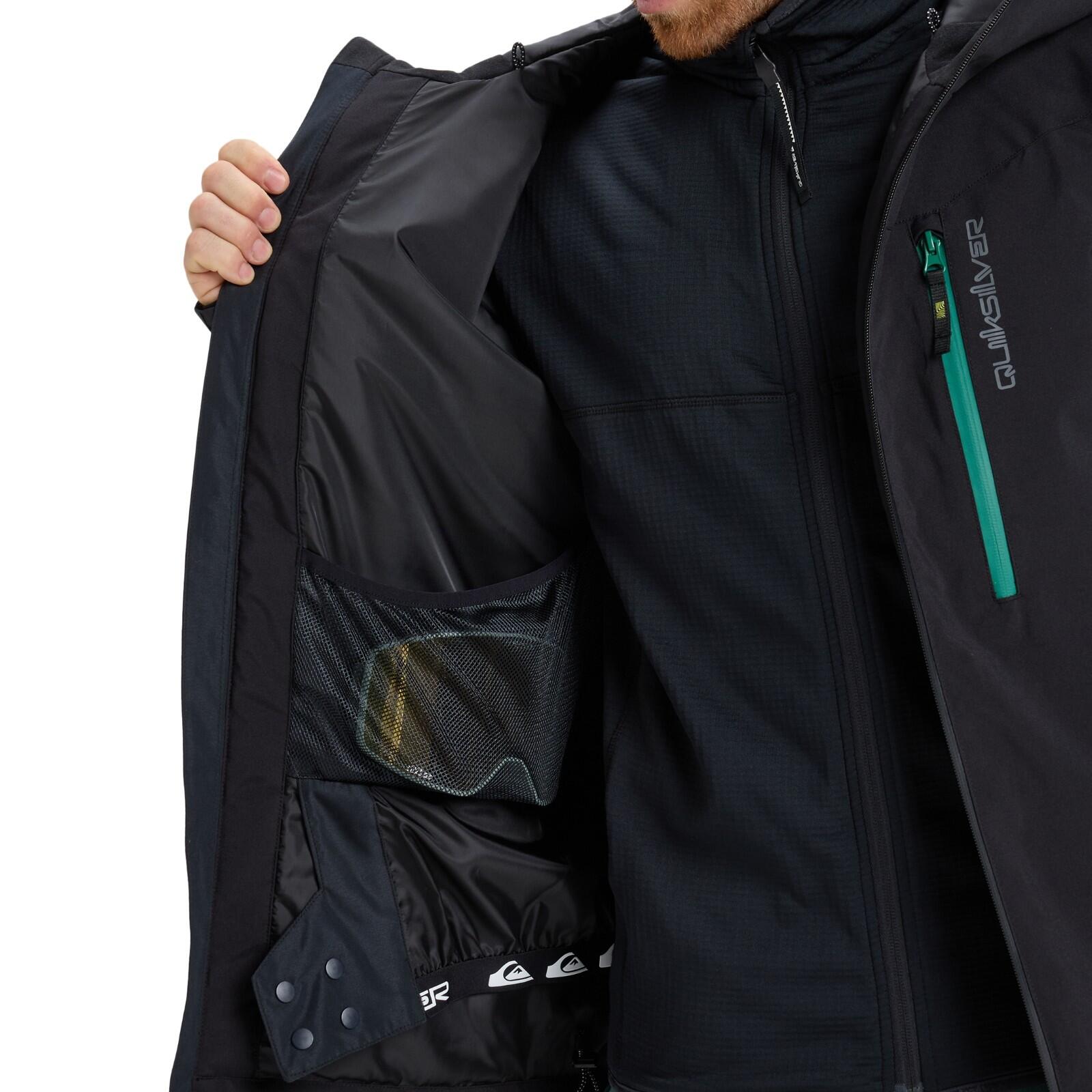 Funktionelle Snow-Jacke TITANO Schwarz Herren 6/7