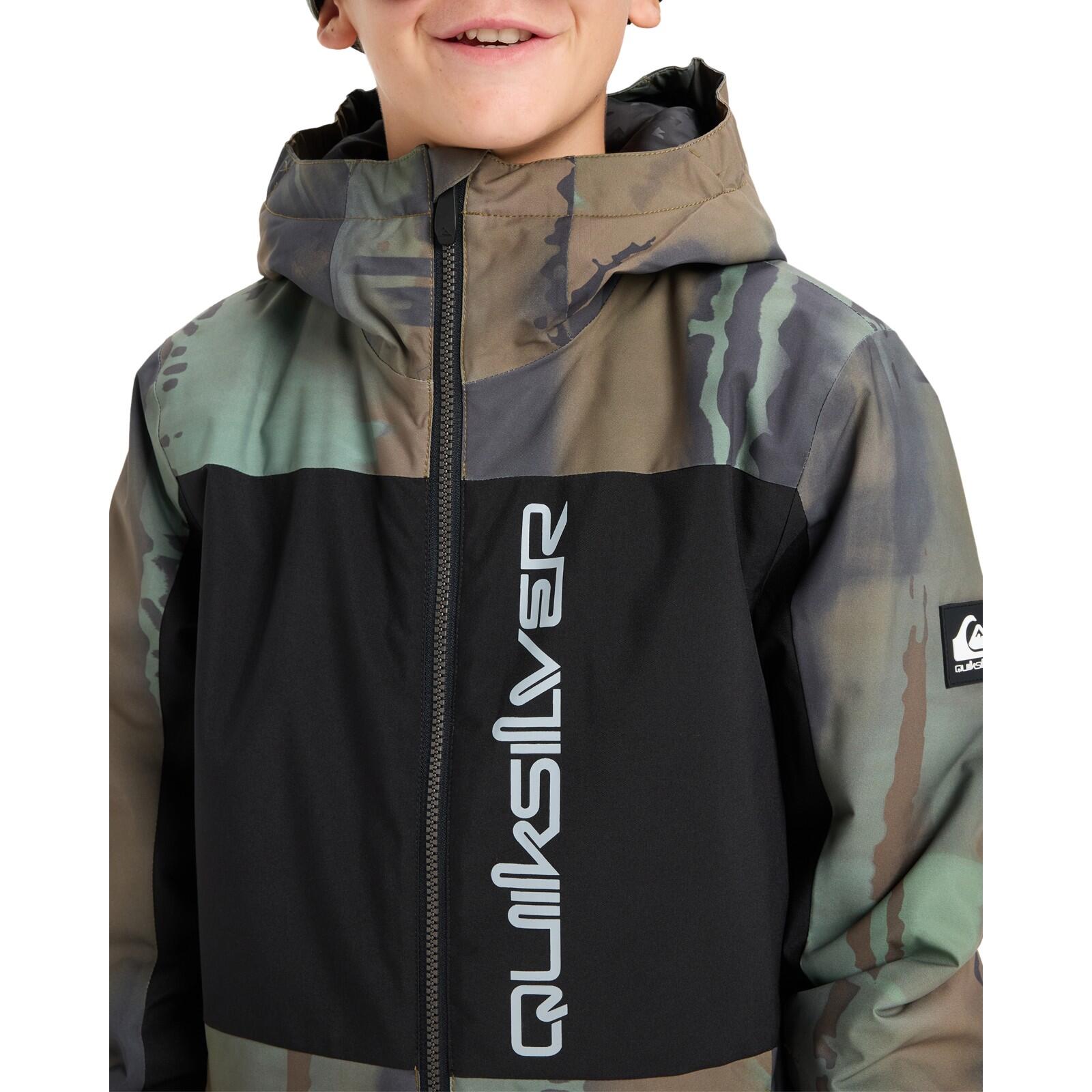 Veste de snow technique SIDE HIT BLOCK Vert Garçon 5/7