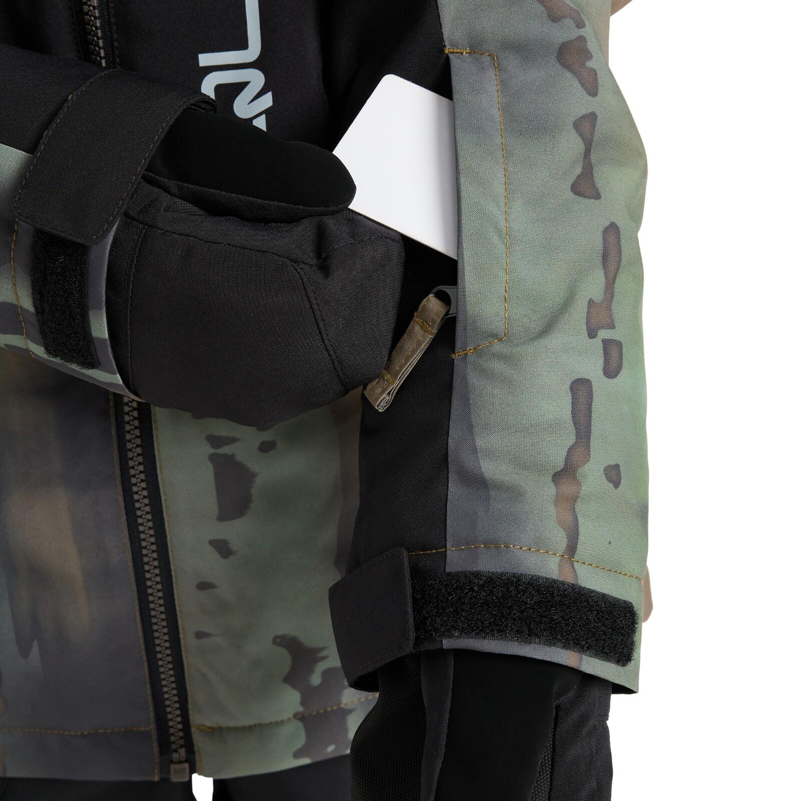 Veste de snow technique SIDE HIT BLOCK Vert Garçon 6/7
