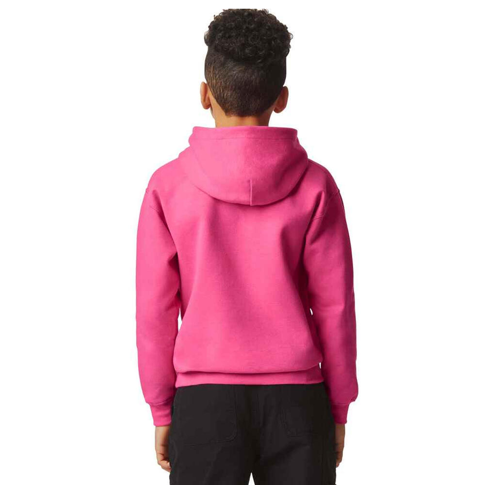 Felpa Con CappuccioPile Bambini Gildan Softstyle Limonata Rosa 2/3