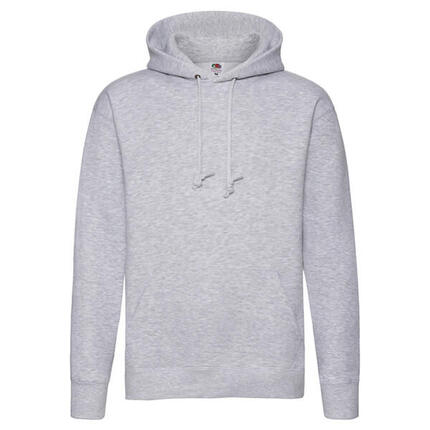 Sweat À Capuche Motif/style Chiné PREMIUM Homme (Gris Chiné)