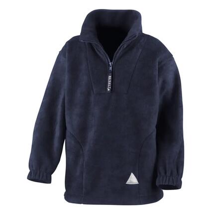 Polartherm fleece top voor kinderen (Marine)