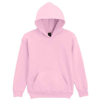 Kinder/Kids Softstyle Fleece Midweight Hoodie (Roze limonade)