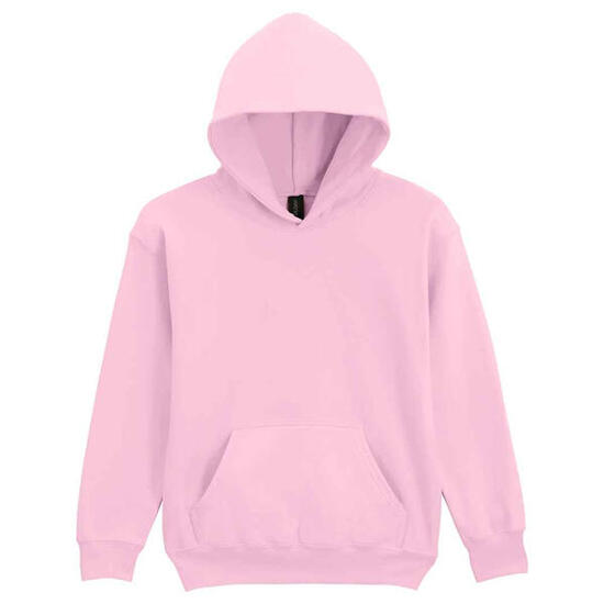 Sweat À Capuche SOFTSTYLE Enfant (Rose Clair)