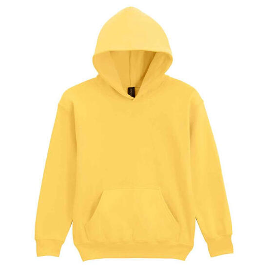Sweat À Capuche SOFTSTYLE Enfant (Jaune Marguerite)