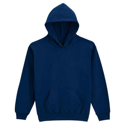 Kinder/kids softstyle fleece midweight hoodie (sport grijs heide)