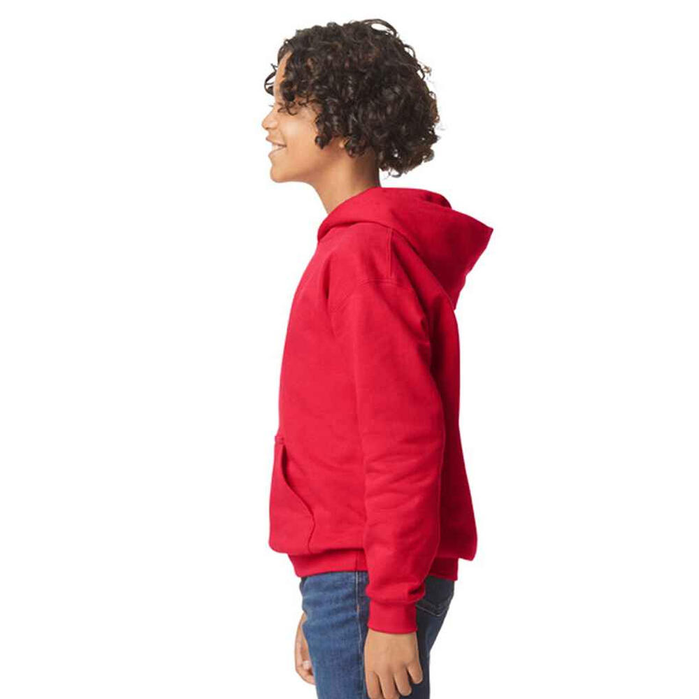 Camisola com capuz de peso médio Softstyle Fleece para crianças/jovens 3/3