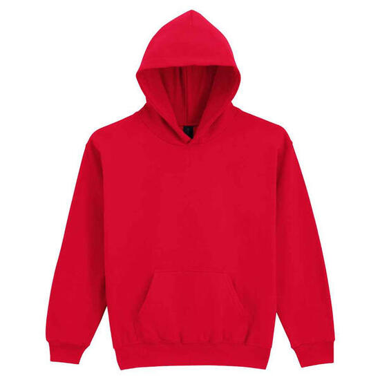Sweat À Capuche SOFTSTYLE Enfant (Rouge)