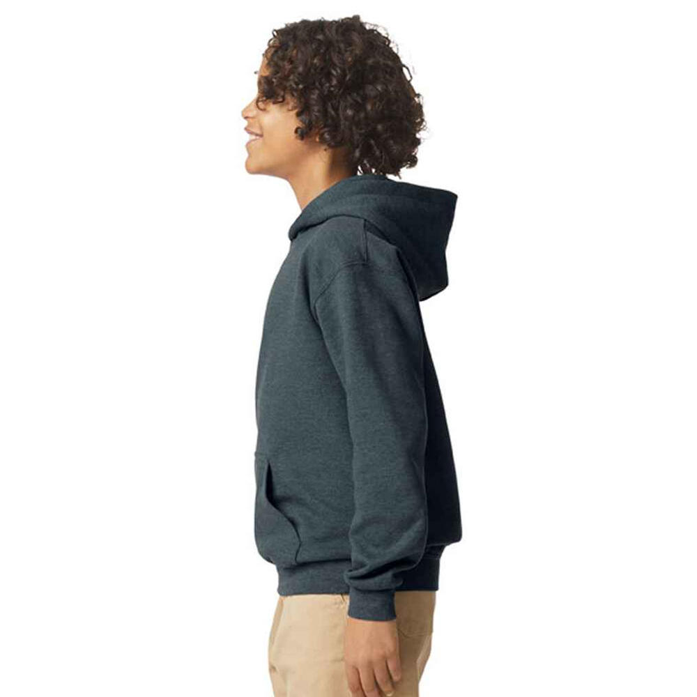 Sudadera Softstyle de Polar para Niños/Niñas Jaspeado Oscuro 3/3