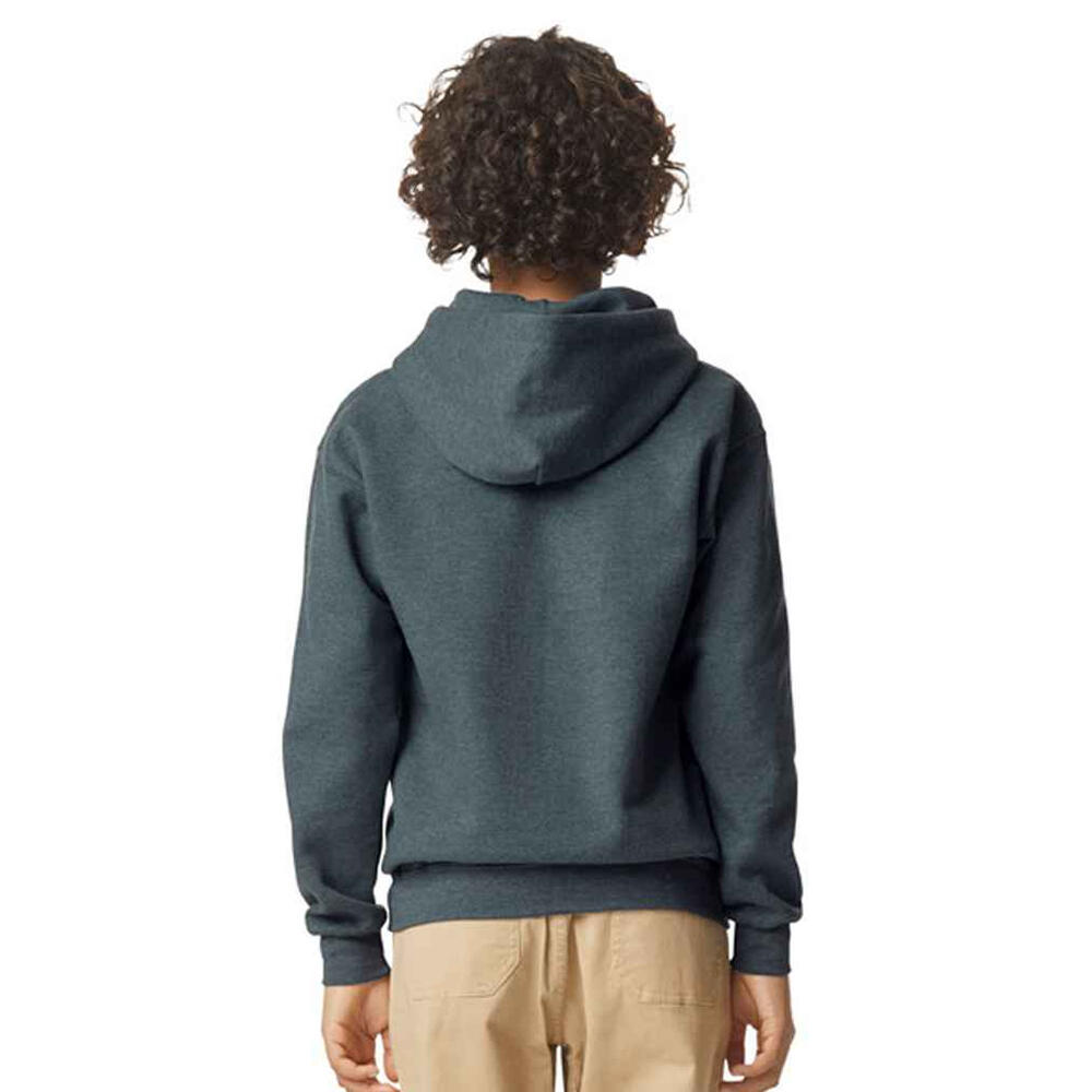 Sudadera Softstyle de Polar para Niños/Niñas Jaspeado Oscuro 2/3