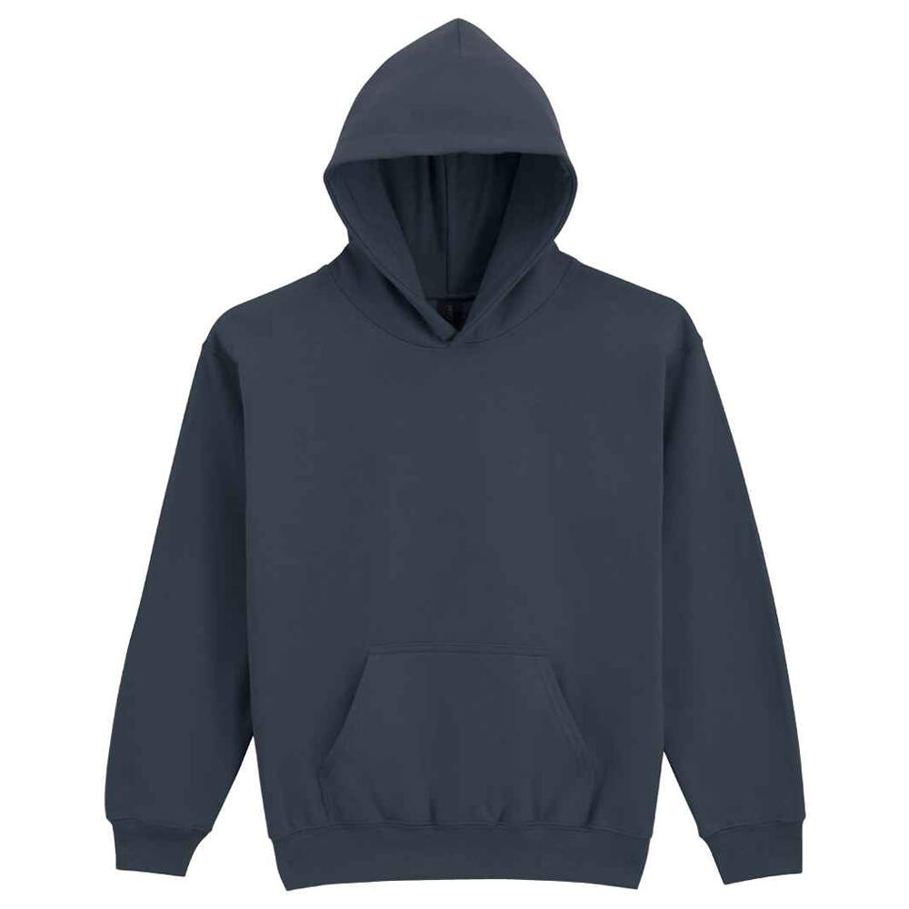 Childrens/Kids Softstyle Fleece Midweight Hoodie (Dark Heather)