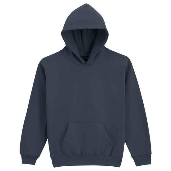 Sweat À Capuche SOFTSTYLE Enfant (Gris Foncé Chiné)