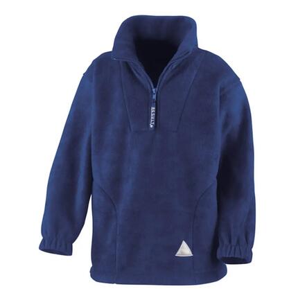 Polartherm fleece top voor kinderen (Marine)