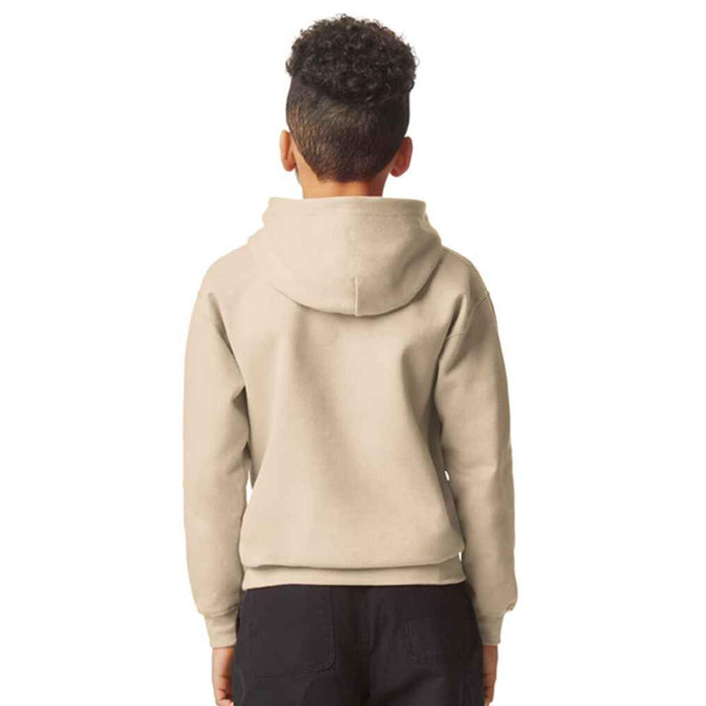 Sweat À Capuche SOFTSTYLE Enfant (Sable) 2/3