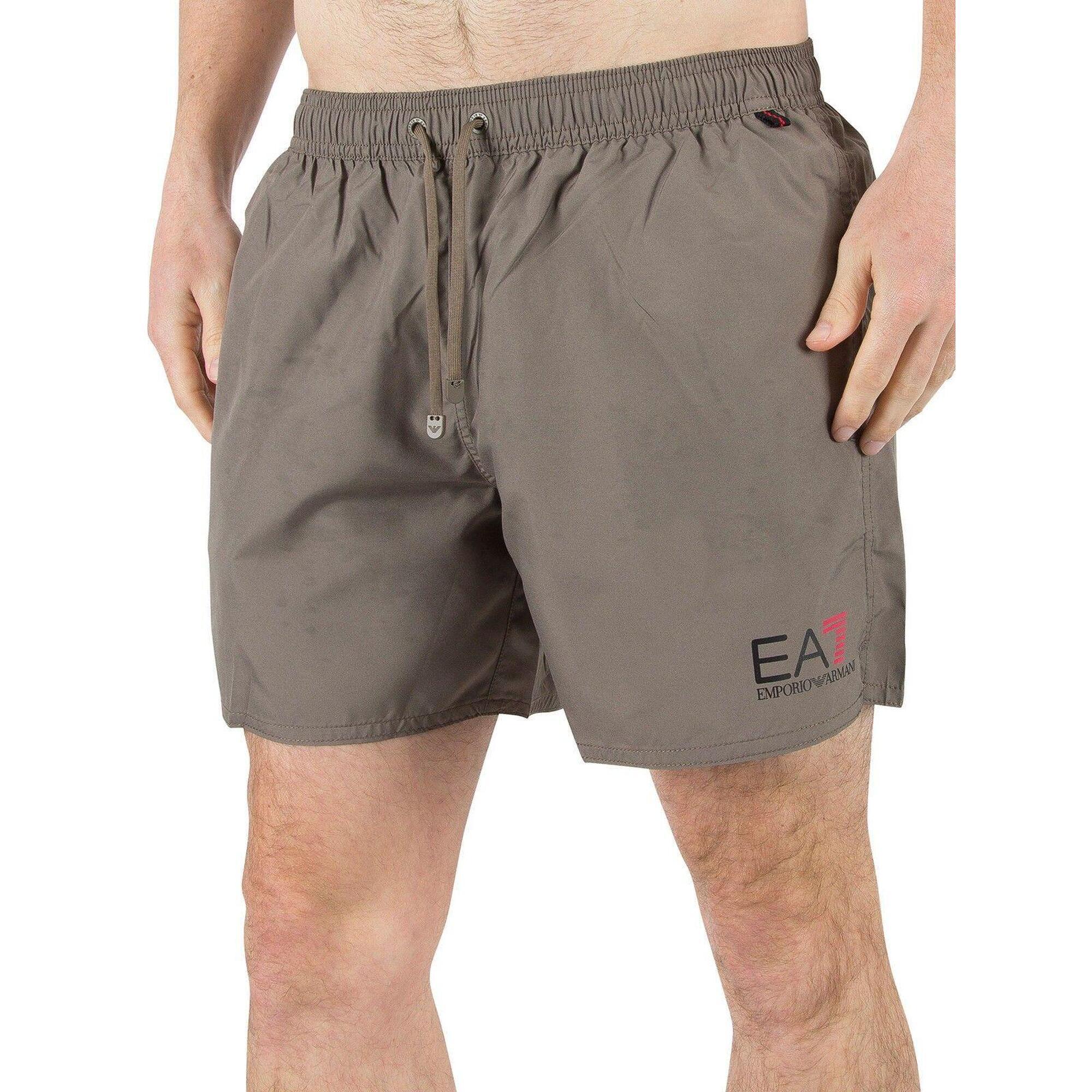 Ea7 - Short De Bain Ea7 Emporio Armani Beach Wear - Boxer De Bain - Vert - Decathlon