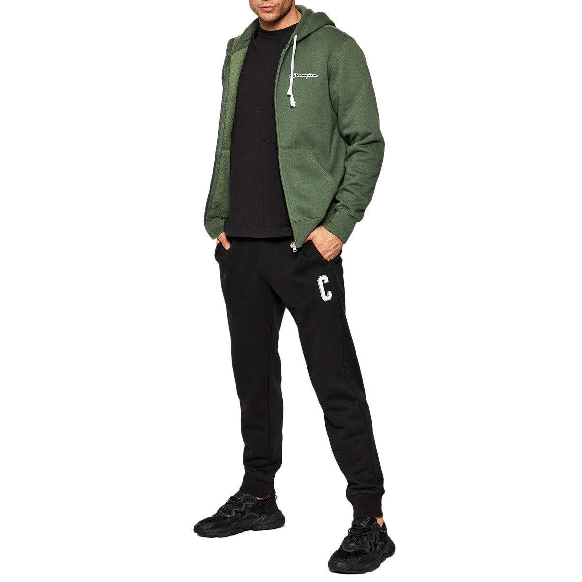 Felpa Champion SWEAT A CAPUCHE HOMME FULL ZIP CHAMPION 6/6