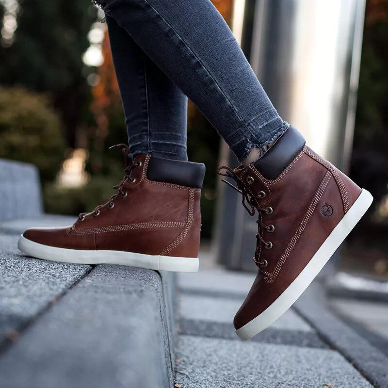 Botas de moda Timberland BOOTS FEMME FLANNERY 6 INCH TIMBERLAND 4/5
