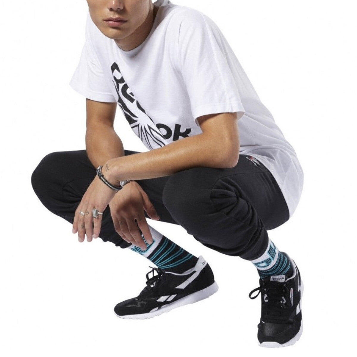 Pantalon de survêtement Reebok CL F FLC 6/6