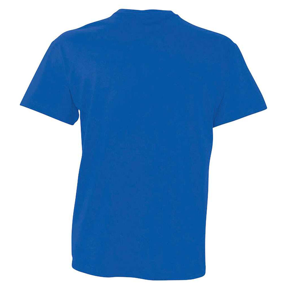 T-Shirt Homem Victory com decote em V (Azul Real) 2/4