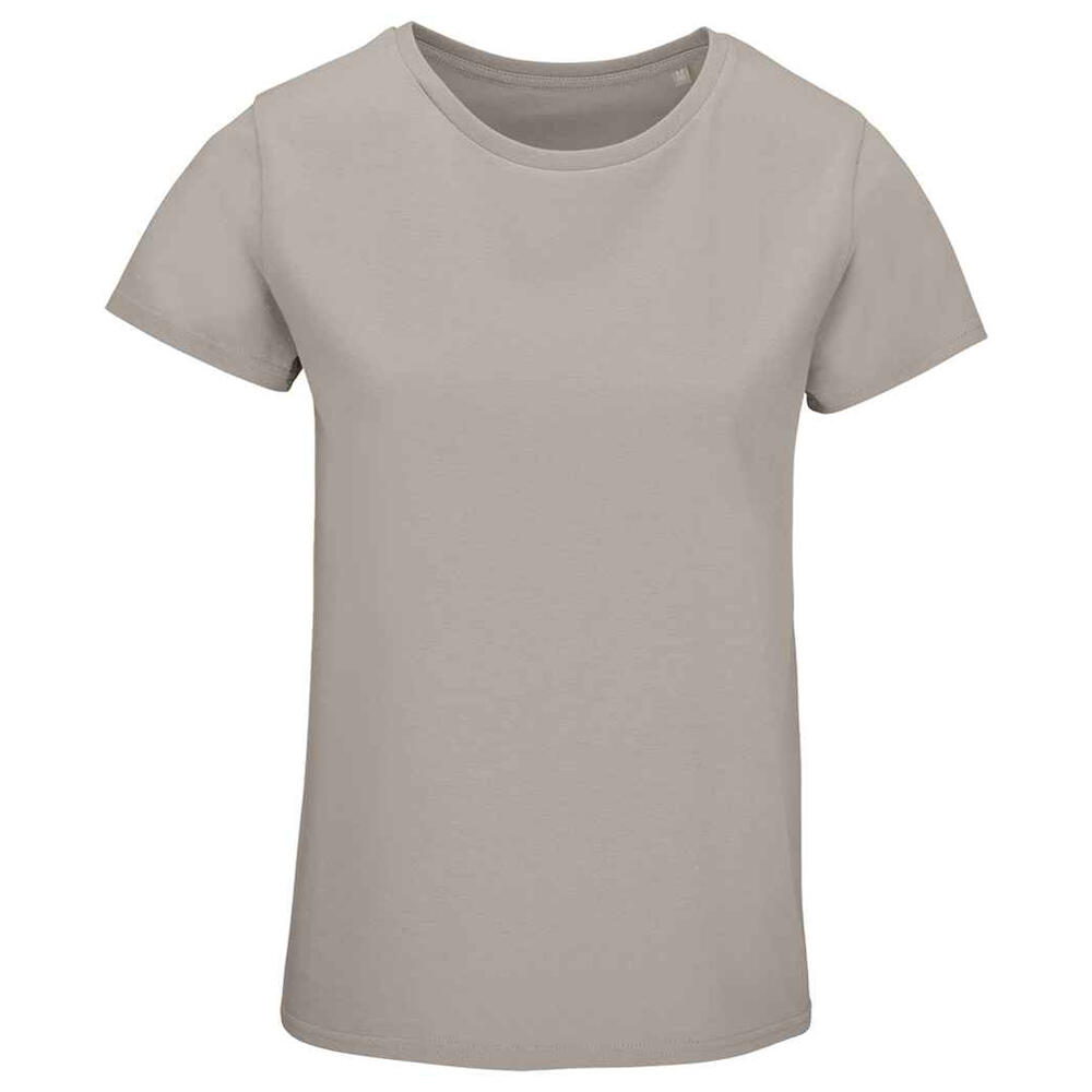 Womens/Ladies Pioneer TShirt (Grey Melange)
