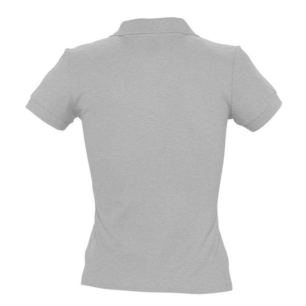 Polo PEOPLE Femme (Gris Chiné) 2/4