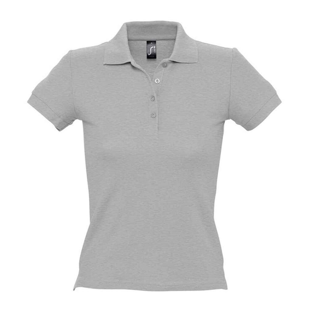 Polo PEOPLE Femme (Gris Chiné) 1/4