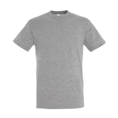 Unisex normaal tshirt voor volwassenen (grijze melange)