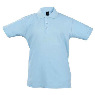 Kinder/kids summer ii poloshirt (rood)