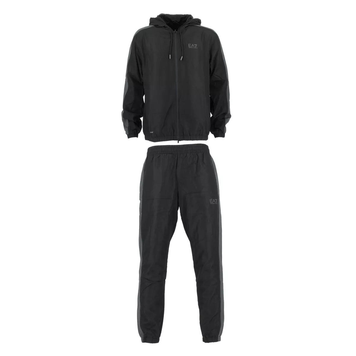 Ea7 - Ensemble De Survêtement Ea7 Emporio Armani - Survêtement - Gris|noir - Decathlon