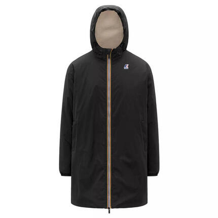Parka Longue à Capuche Double Sherpa K-Way LE VRAI 4.0 EIFFEL EAST ORSETTO