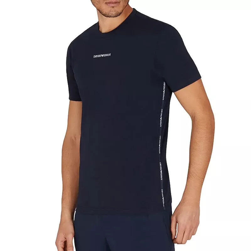 Ea7 - Pack De 2 Tee-shirts Ea7 Emporio Armani - T-shirt Manches Courtes - Blanc|bleu - Decathlon